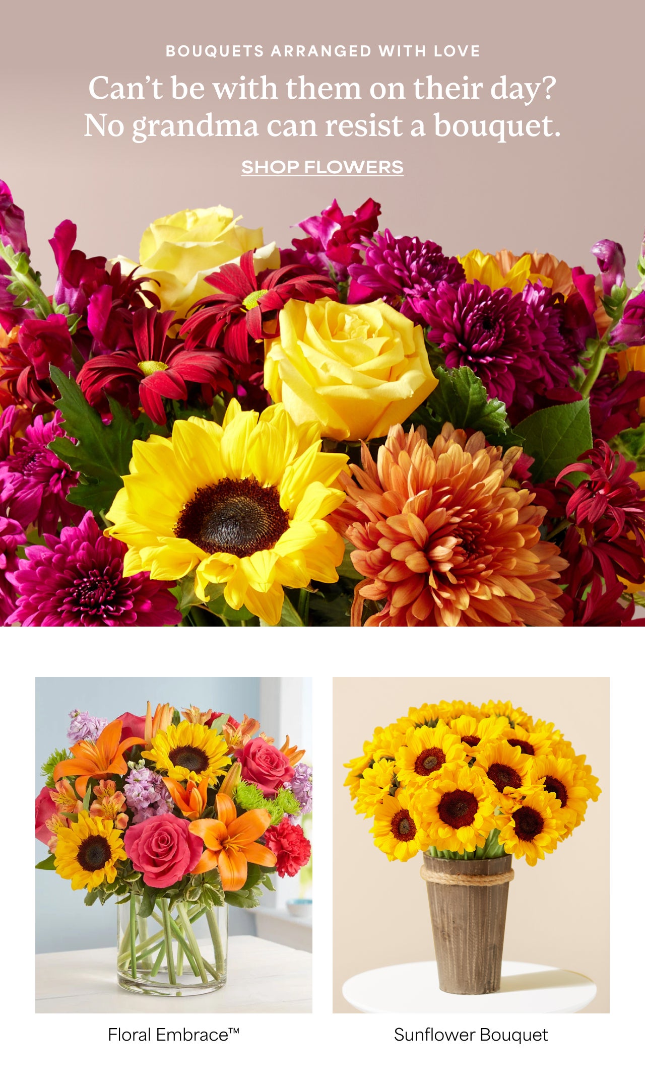 SHOP FLOWERS