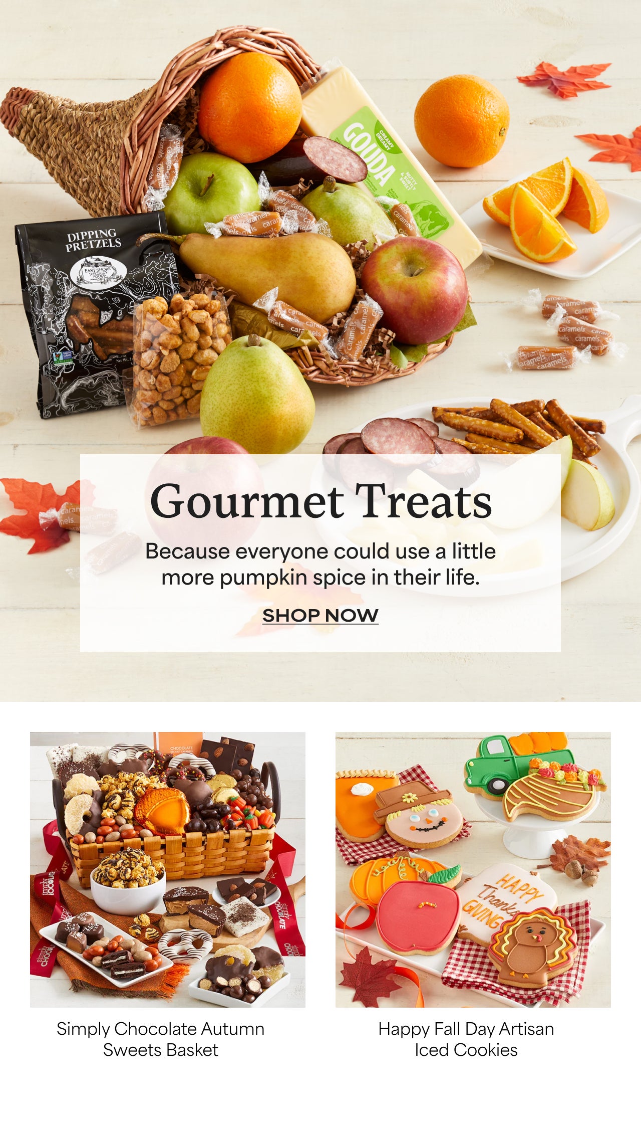 Gourmet Treats | Because Everyone Could Use A Little More Pumpkin Spice In Their Life | Shop Now