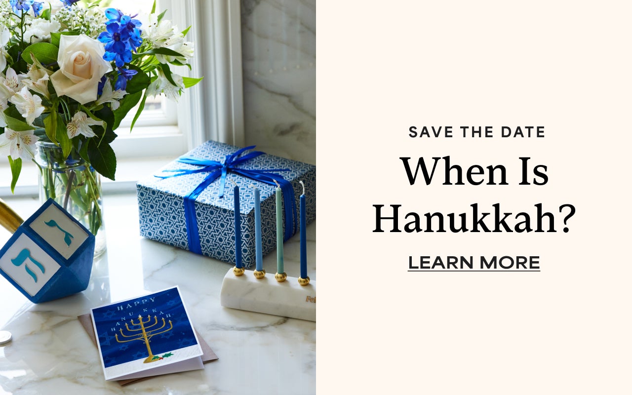 Save The Date | When is Hanukkah? | Learn More