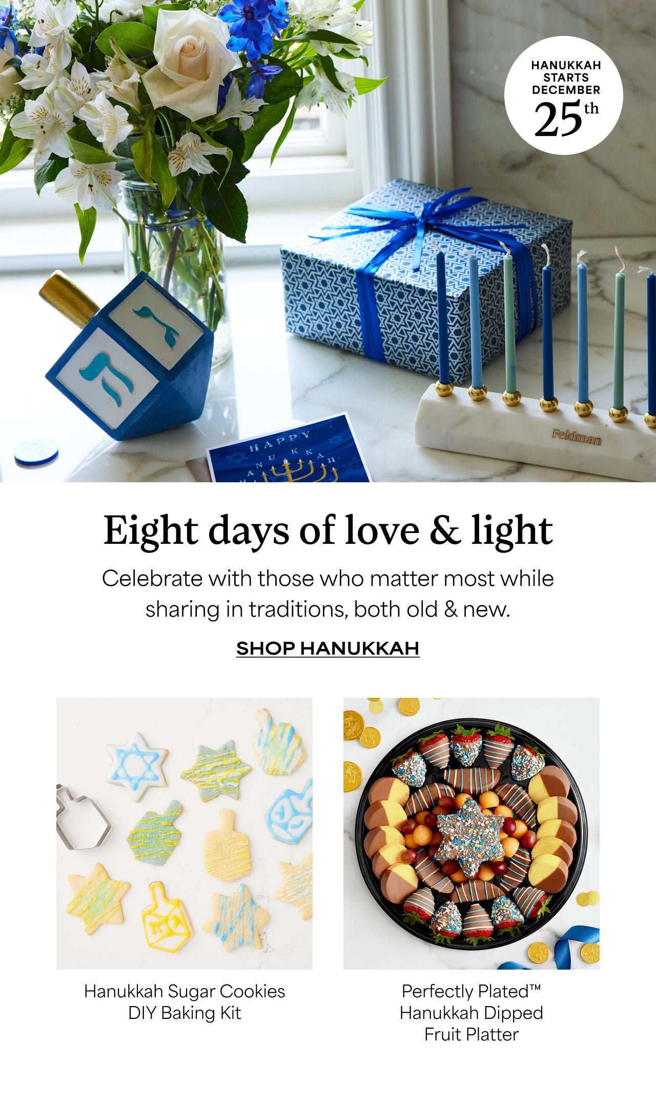 Eight Days of Love and Light | Shop Hanukkah