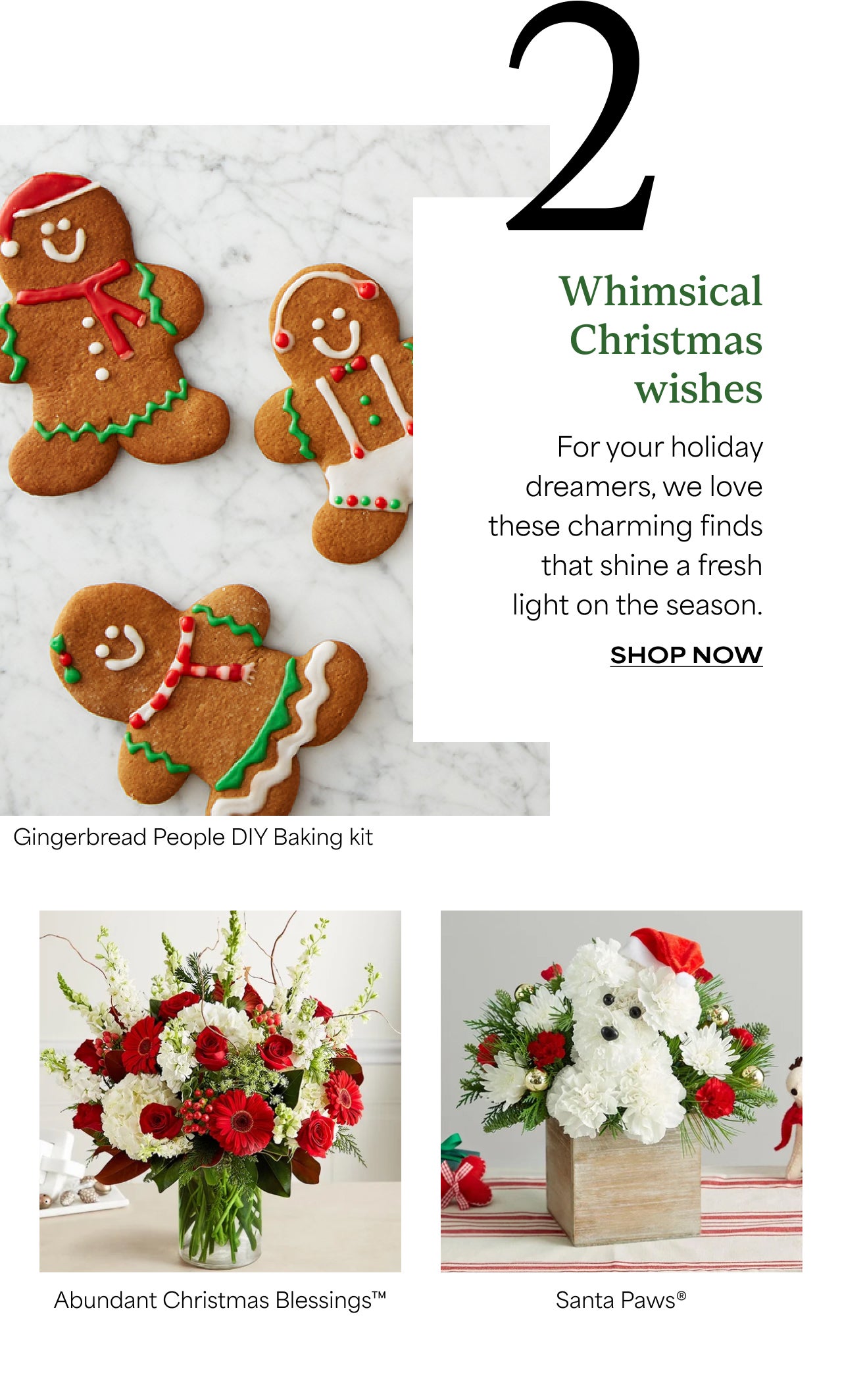 Two | Whimsical Christmas Wishes | Shop Now