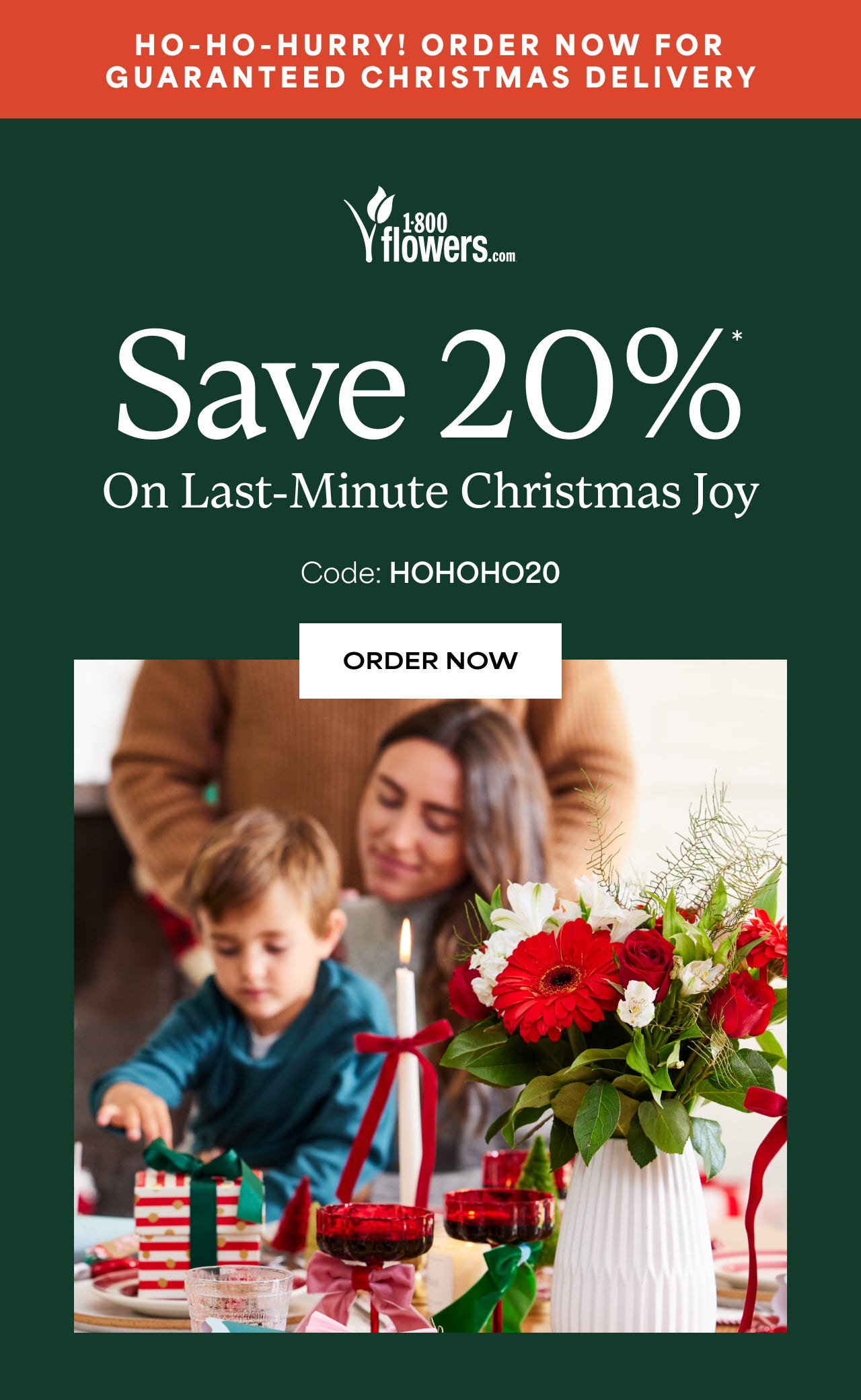 Save 20%* on Last-Minute Holiday Joy | Code: HOHOHO20 | Shop Now