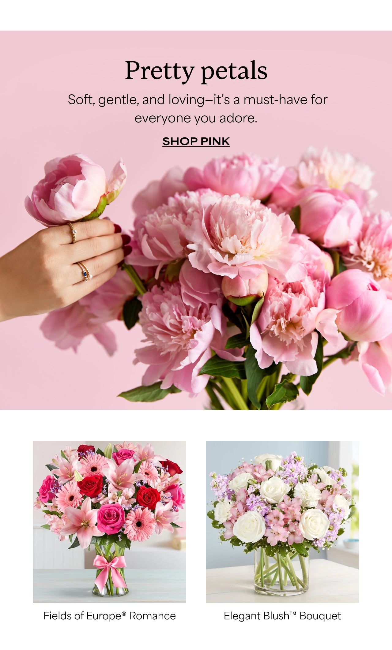 Pretty Petals | Shop Pink