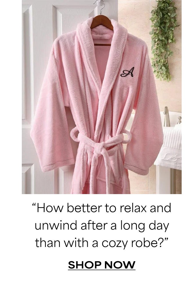 SHOP COZY ROBES