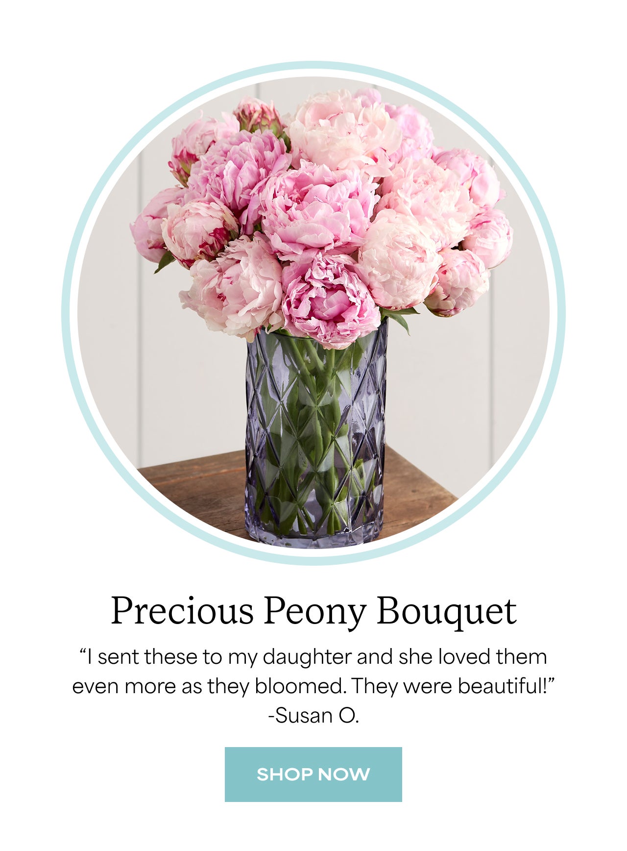 Precious Peony Bouquet | Shop Now