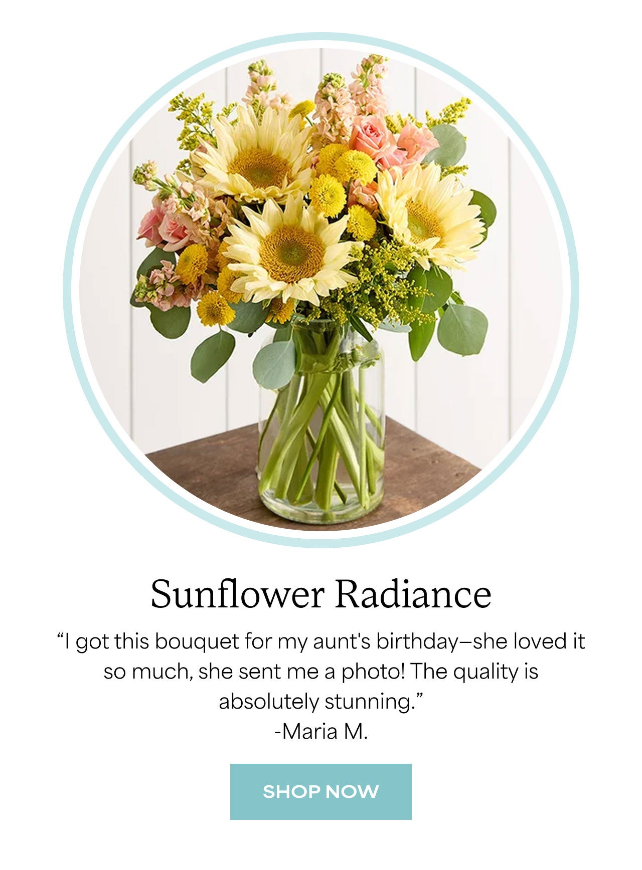 Sunflower Radiance | Shop Now