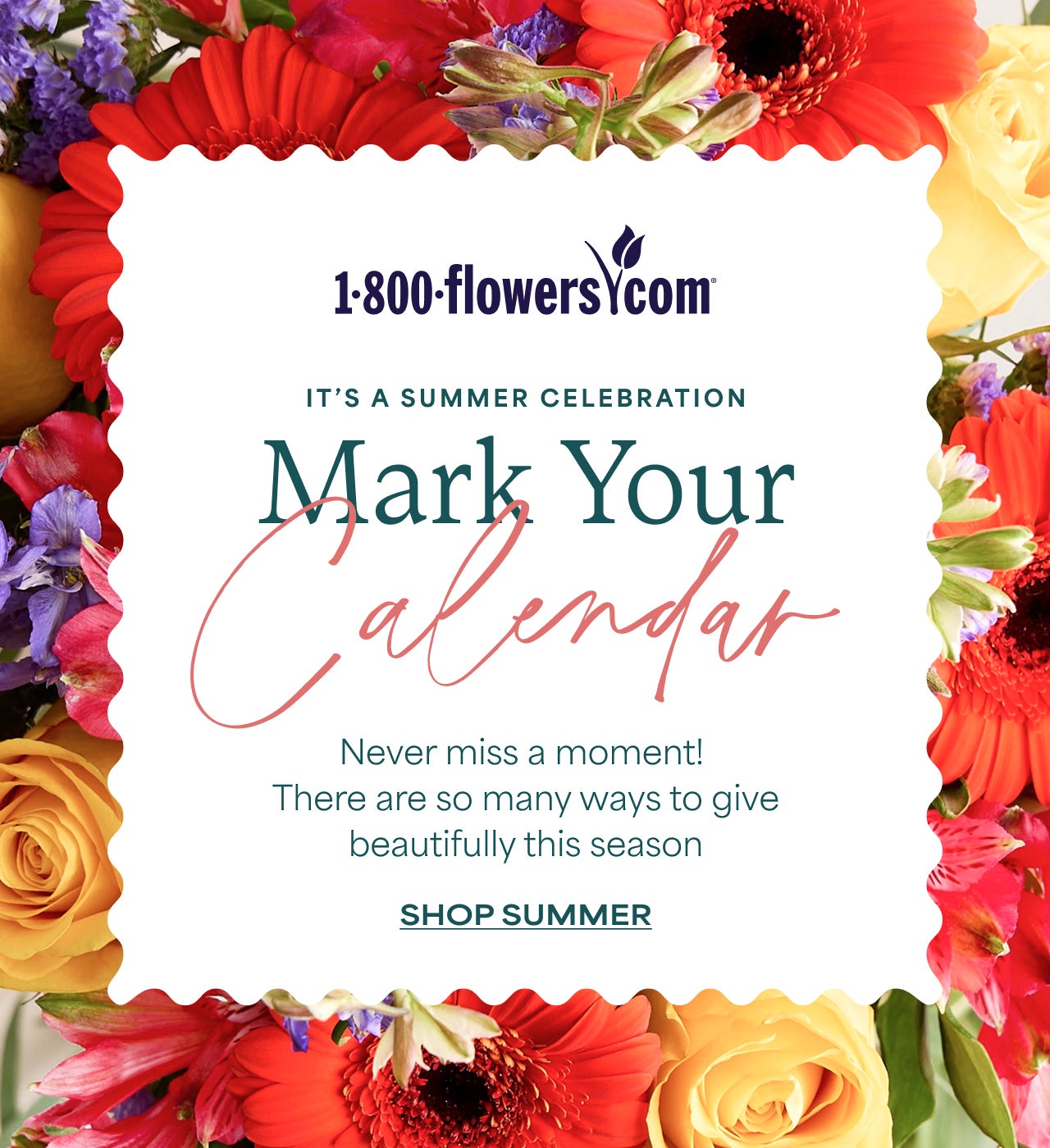 Mark Your Calendar | Shop Summer