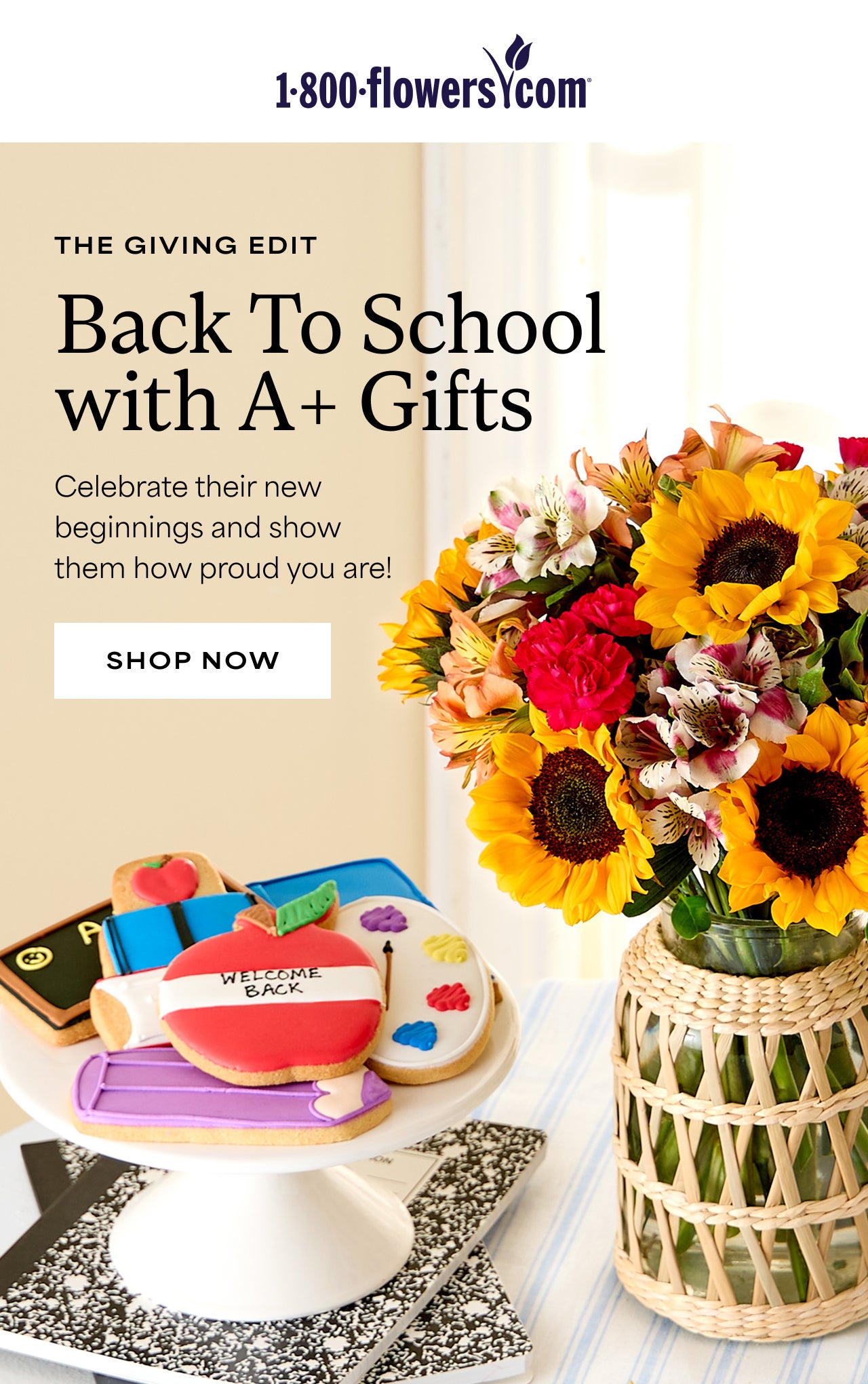 Back to School with A+ Gifts | Celebrate their new beginnings and show them how proud you are! | Shop Now