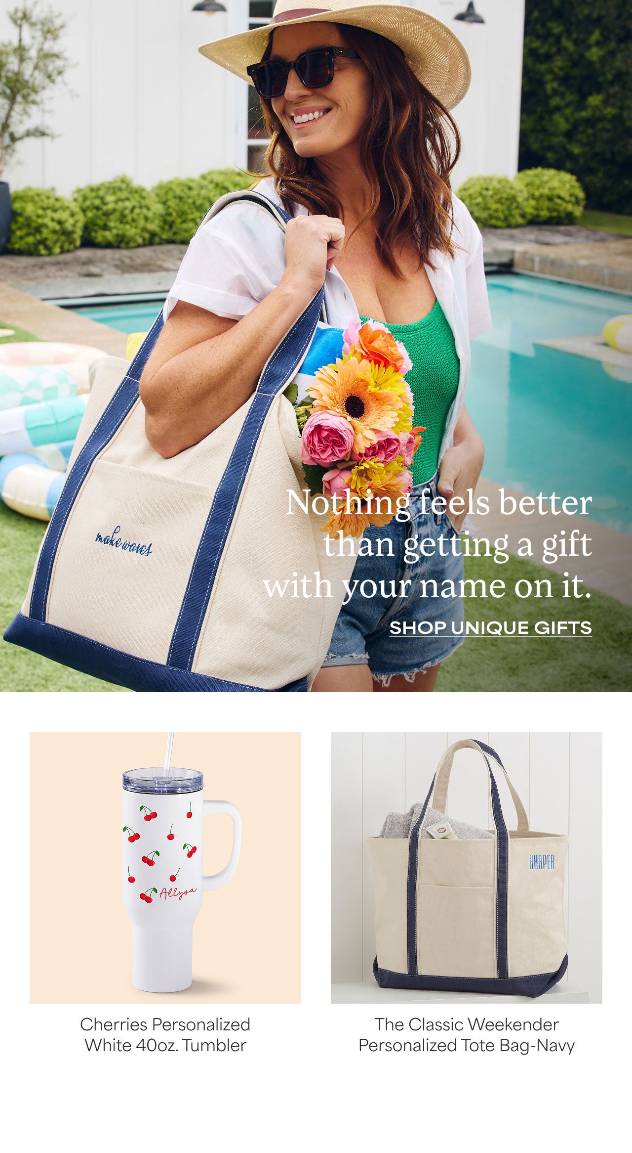 Nothing feels better than getting a gift with your name on it | Shop Unique Gifts