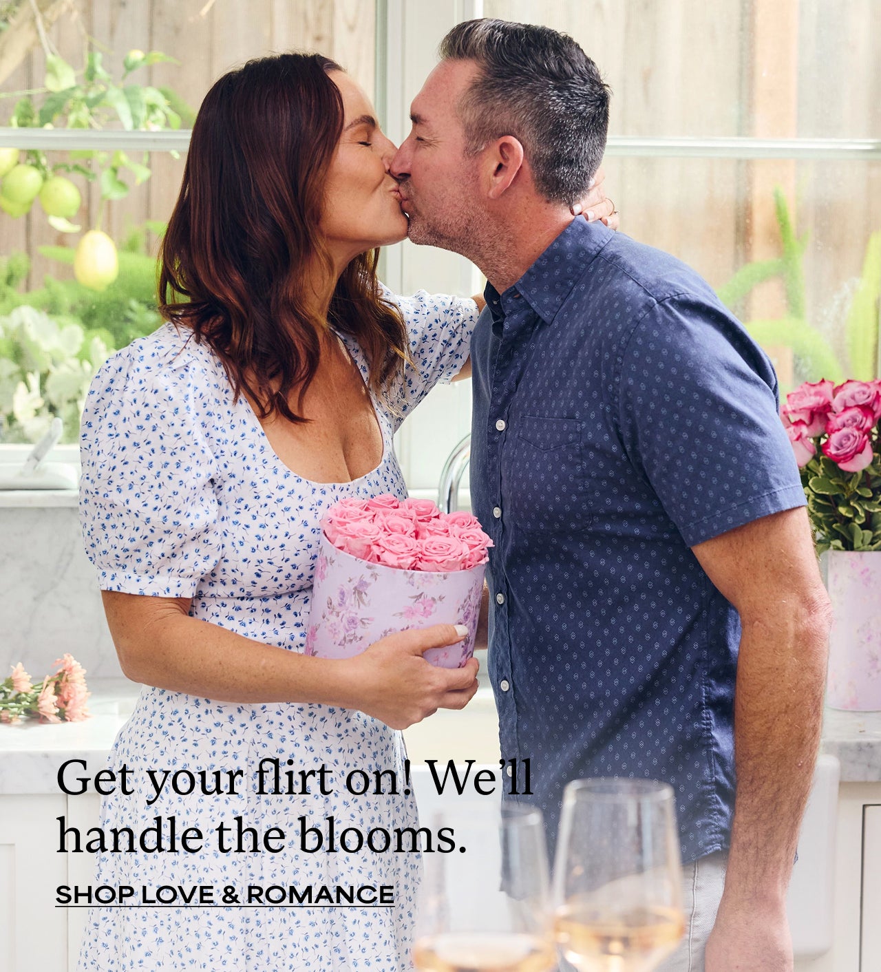 Get your flirt on! We'll handle the blooms | Shop Love and Romance