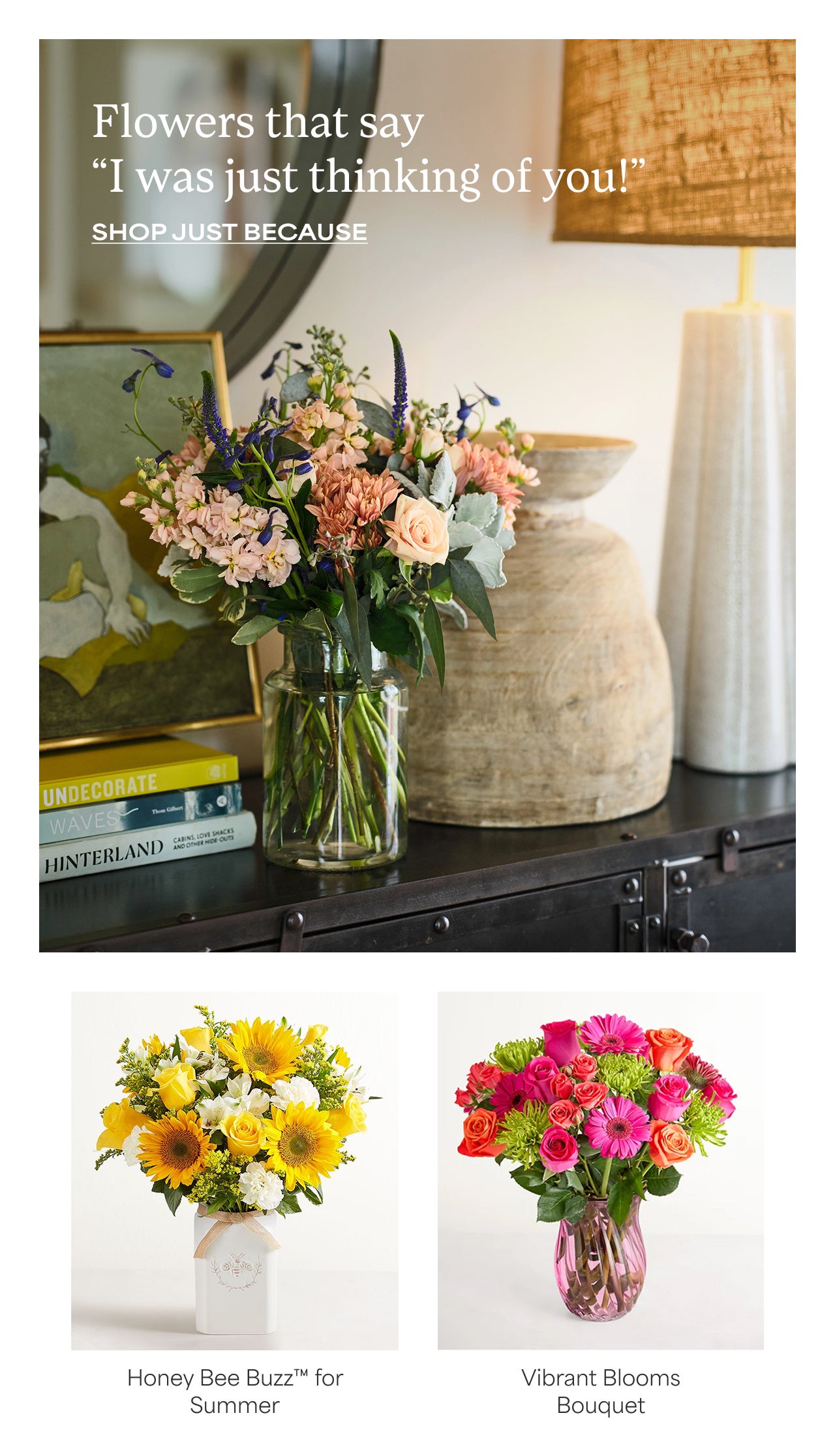 Flowers that say 