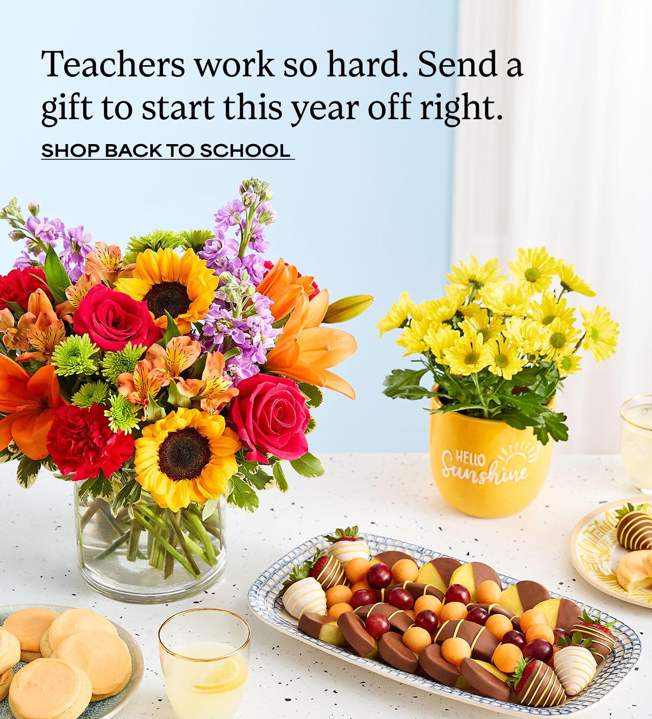 Teachers work so hard. Send a gift to start this year off right. | Shop Back to School