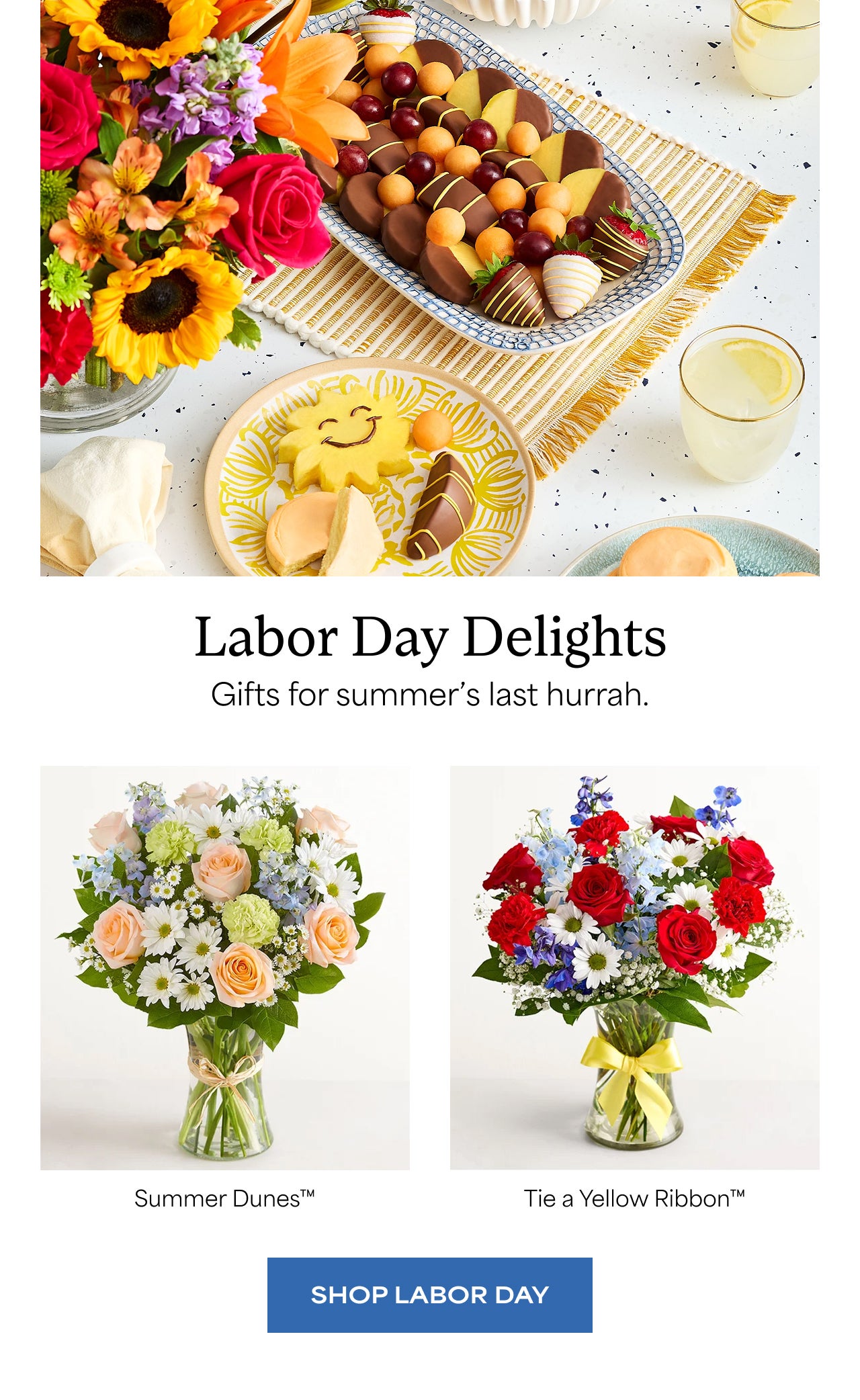 Mark Your Calendar | Labor Day Delights | Gift's for summer's last hurrah | Shop Labor Day