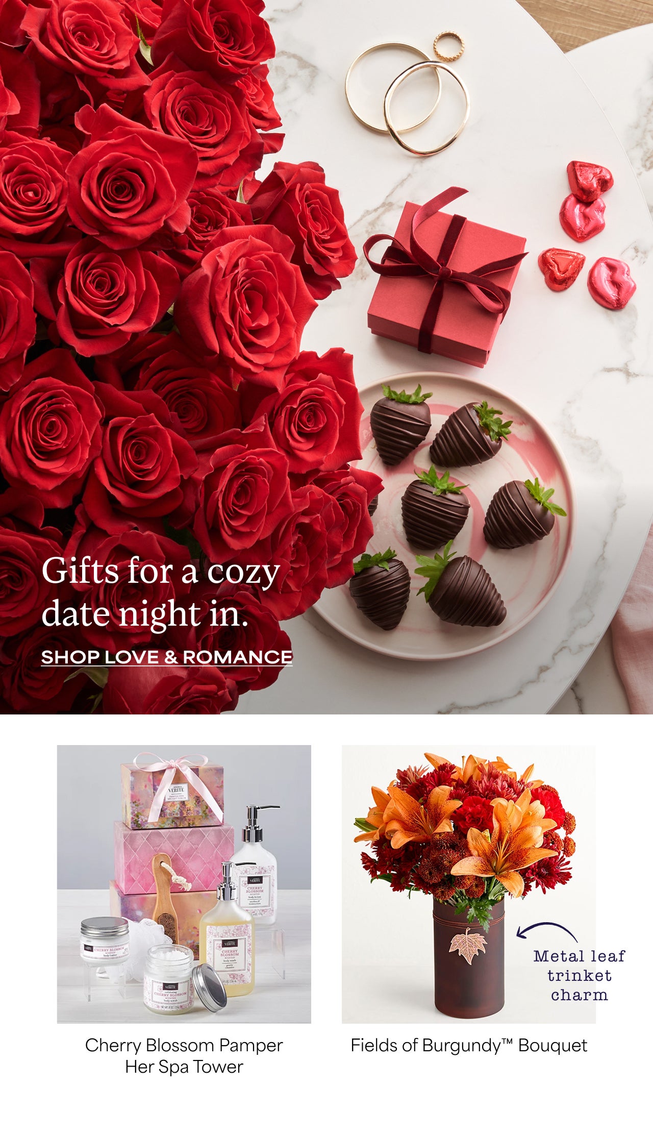 Gifts for a cozy date night in. | Shop Love and Romance