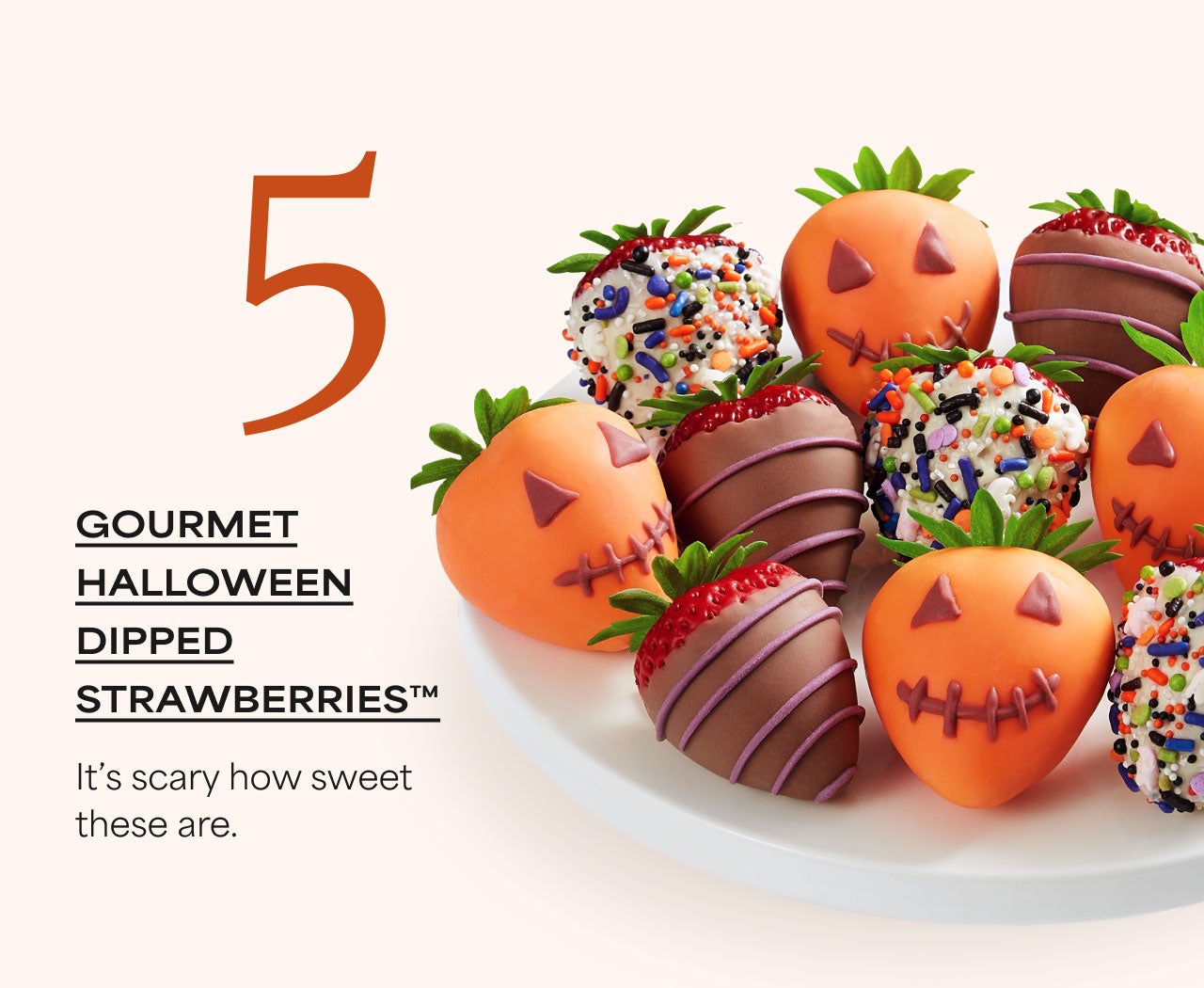 Gourmet Halloween Dipped Strawberries™