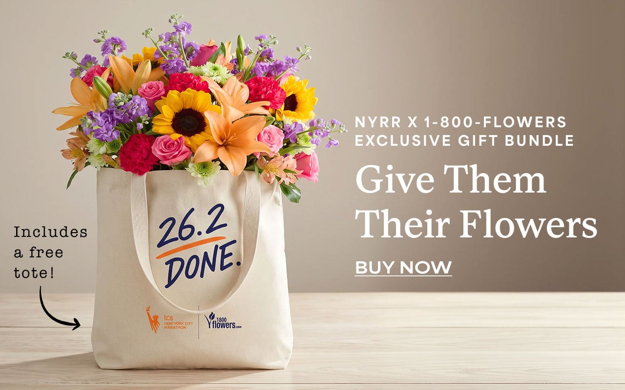 NYRR x 1-800-Flowers Exclusive Gift Bundle | Give Them Their Flowers